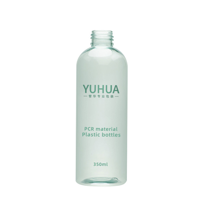 Ecoの白い帽子との友好的なプラスチック包装のびん100ml 300ml 500ml