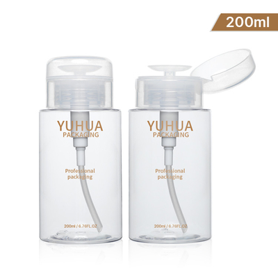 明確なプラスチックびんの除去剤の包装のびんの出版物ポンプ トナー12ml 200ml 300ml
