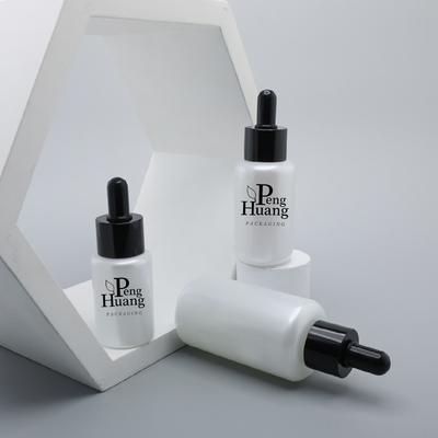 点滴器とのガラス ボストン丸ビン30ml 50ml 100mlのシルク スクリーン印刷