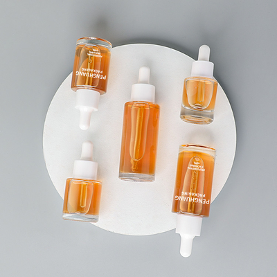 15ml 20ml 30ml 40ml 50mlの血清の点滴器のびんオイルの包装のガラス丸型