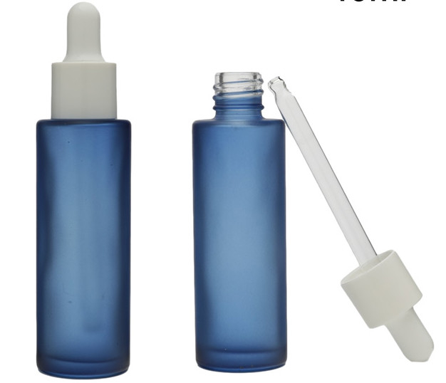 色 50ml 空血清滴水器 ガラスボトル オイル用パッケージ