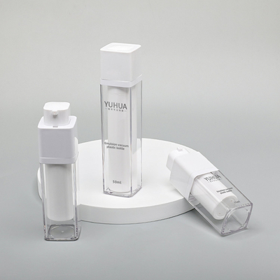プラスチック空気のないポンプびんを真空パックするAirpressのびんペット皮Skincare