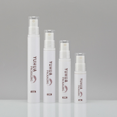 ペット プラスチック目のクリーム色の空気のないびん5ml 10ml 12ml 15mlのローションの魔法瓶