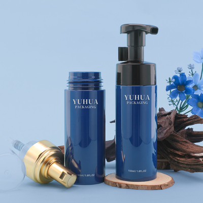 100ml 120ml 150mlのプラスチック泡ポンプびんは注文色を包むスキン ケアを
