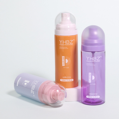 リサイクルした保湿剤 設定 微細な霧スプレー ボトル 80ml 100ml 120ml 150ml 化粧水スプレー ボトル
