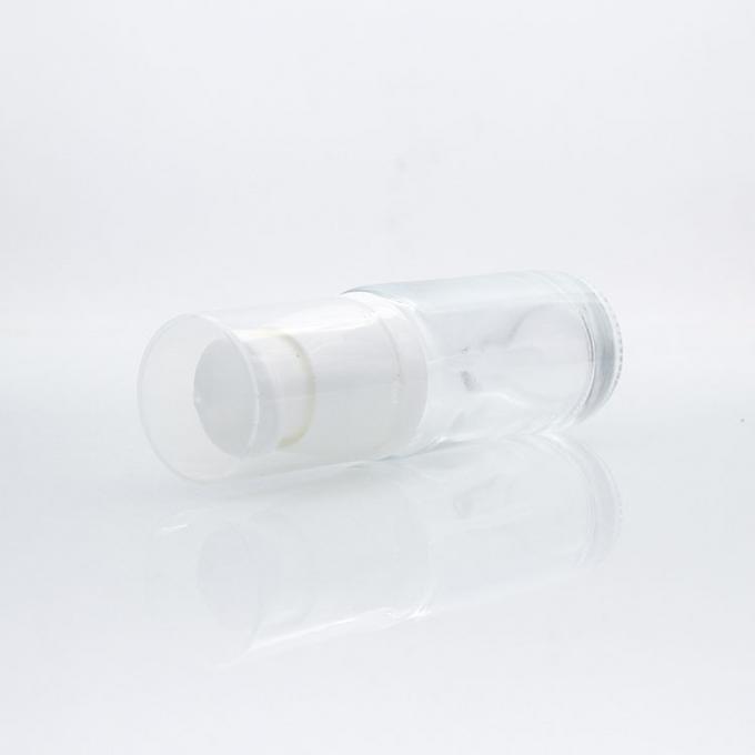 液体の基礎ローションのための中国の製造業者35mlのガラス ポンプ明確なびん