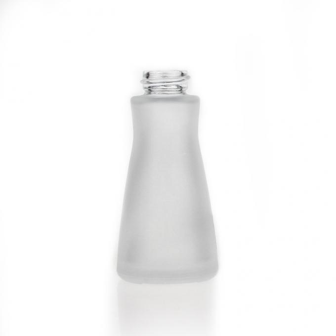 35ml液体の基礎びんのローション ポンプびんを包む豪華なガラス ビン