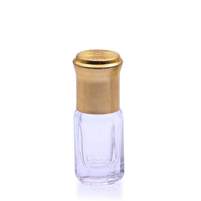 ローラー球が付いている豪華な設計5ml小型小さいガラス詰め替え式の香水瓶