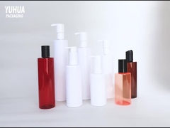 PET丸型シャンプーボトル 200ml 250ml 300ml