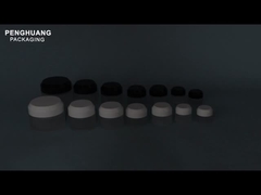 電着印刷クリームガラスジャー（カスタムロゴ入り）