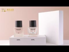 クリアリキッドファンデーションボトル 30ml容量 プレスセラムポンプ 精密で制御されたディスペンス用