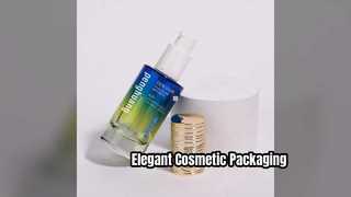 高級化粧品包装カスタムラウンドボトル